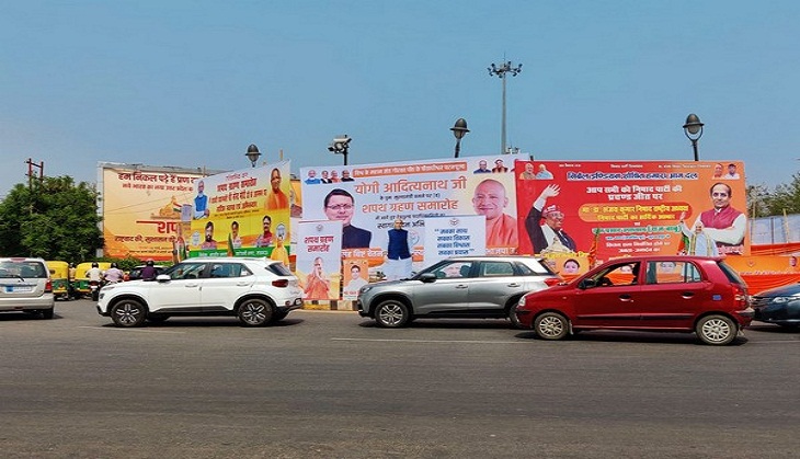 UP CM Oath Ceremony: Lucknow Police diverts traffic in view of Yogi Adityanath's swearing-in as UP CM