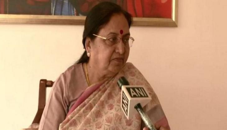 UP Minister Baby Rani Maurya terms Swami Prasad Maurya 'opportunist'