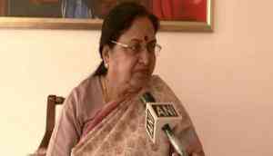 UP Minister Baby Rani Maurya terms Swami Prasad Maurya 'opportunist'