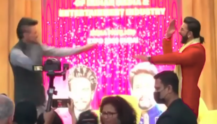 Union Minister Anurag Thakur, Ranveer Singh dance to Bajirao Mastani song, video goes viral [Watch]
