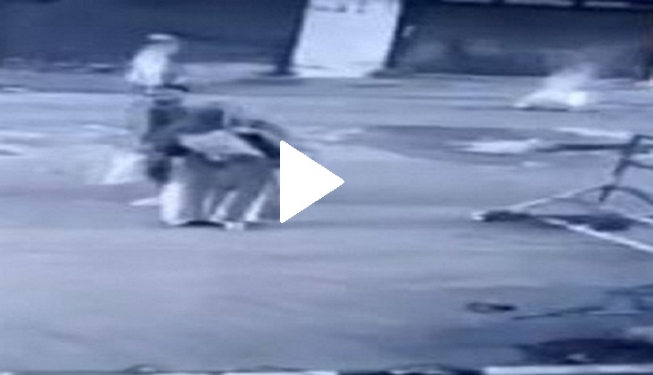 Caught on Cam: Burqa-clad woman hurls bomb at CRPF bunker in J-K's Sopore