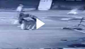 Caught on Cam: Burqa-clad woman hurls bomb at CRPF bunker in J-K's Sopore