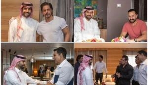 SRK, Salman Khan, Akshay Kumar meet Saudi Arabia's Culture minister Bader bin Farhan Alsaud