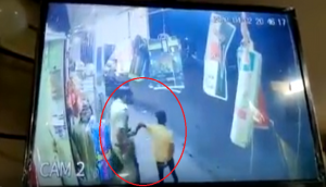 Policeman brutally assaults 13-year-old boy in marketplace; incident caught on camera