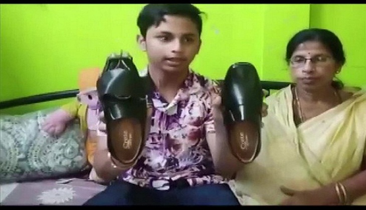 Assam govt to extend full support to 9th class boy who designed 'smart shoe' for visually impaired