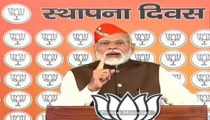 BJP Foundation Day: PM Modi takes dig at Opposition for damaging country through vote bank, dynastic politics