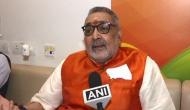 BJP built more houses in 8 years: Giriraj Singh hits out at Congress for 'duping' poor