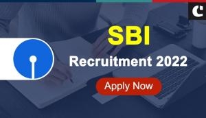 SBI Recruitment 2022: Multiple vacancies released; here is how to apply for them