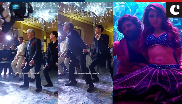 WHISTLE! Bride’s father shows off amazing dance moves on Pushpa song Oo Antava; watch viral video