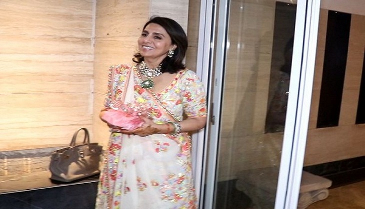 Ranbir Kapoor-Alia Bhatt's Mehendi: Neetu Kapoor looks radiant in Abu Jani Sandeep Khosla's Ghagra