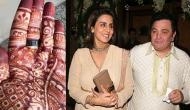 Ranbir-Alia wedding: Neetu Kapoor flaunts mehendi with late Rishi Kapoor's name 