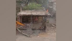 Alwar Temple demolition: Bulldozer razes 300-yr-old Shiva Temple in Rajasthan