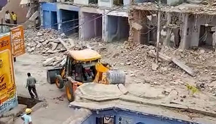 BJP MP levels double standard charges against Ashok Gehlot on temple demolition