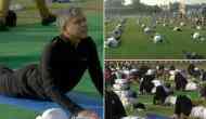 Ashwini Vaishnaw takes part in Yoga session in Delhi ahead of International Yoga Day