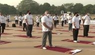 Delhi: Jyotiraditya Scindia, Gen VK Singh inaugurate mega 'Yog Prabha' event at Safdarjung airport