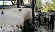 Maoist Attack: Passenger bus set on fire in Andhra Pradesh