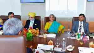 Nirmala Sitharaman invites US investors to join India's growth story
