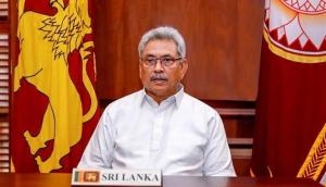 Sri Lankan President lands at Maldives Int'l airport