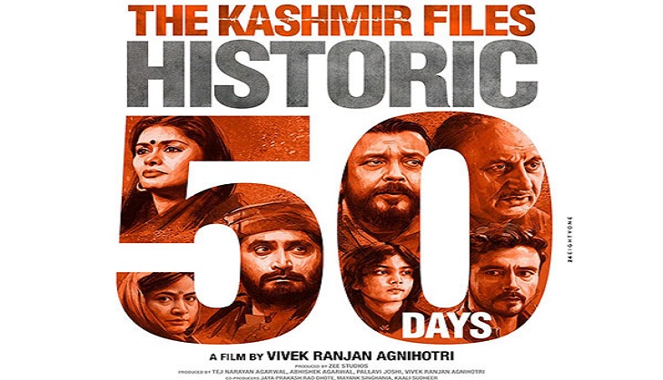 'The Kashmir Files' completes 50 days in theatres, here's how Vivek Agnihotri reacts