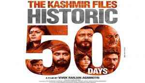 'The Kashmir Files' completes 50 days in theatres, here's how Vivek Agnihotri reacts