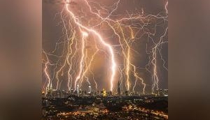 Spectacular lightning display of Malaysia's night sky goes viral