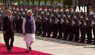 PM Modi receives guard of honour at Federal Chancellery in Berlin