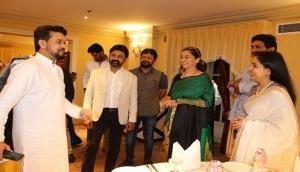Anurag Thakur meets representatives of Kannada film industry
