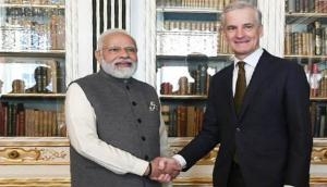 PM Modi holds bilateral talks with Norwegian counterpart ahead of 2nd India-Nordic summit