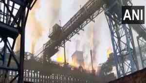 Jamshedpur: Massive fire at Tata Steel factory in Jamshedpur