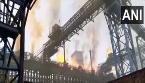Jamshedpur: Massive fire at Tata Steel factory in Jamshedpur
