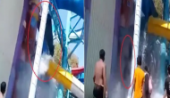 Horrifying video shows water slide collapsed; onlookers scream in shock