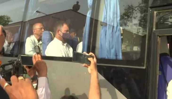 Rajasthan: Congress leader Rahul Gandhi arrives in Udaipur to attend Chintan Shivir