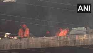 Mundka fire horror: NDRF team carries out search, rescue operations