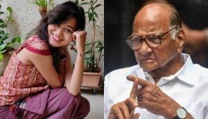 Marathi actress held for 'derogatory' post against NCP chief Sharad Pawar