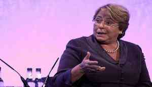 UN rights chief Michelle Bachelet
