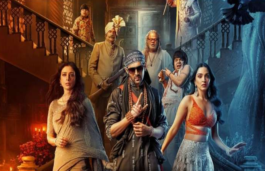 Kartik Aaryan, Kiara Advani's 'Bhool Bhulaiyaa 2' hits century at box office