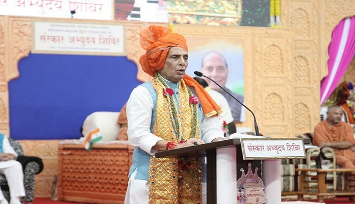 Gujarat: Diversity never caused any conflict in India, says Rajnath Singh