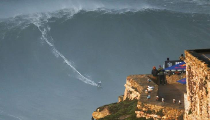 German surfer breaks Guinness world record by riding 86-feet monster wave, video goes viral [Watch]  