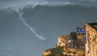 German surfer breaks Guinness world record by riding 86-feet monster wave, video goes viral [Watch]  