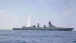Indian Navy successfully tests surface to air missile system from warship