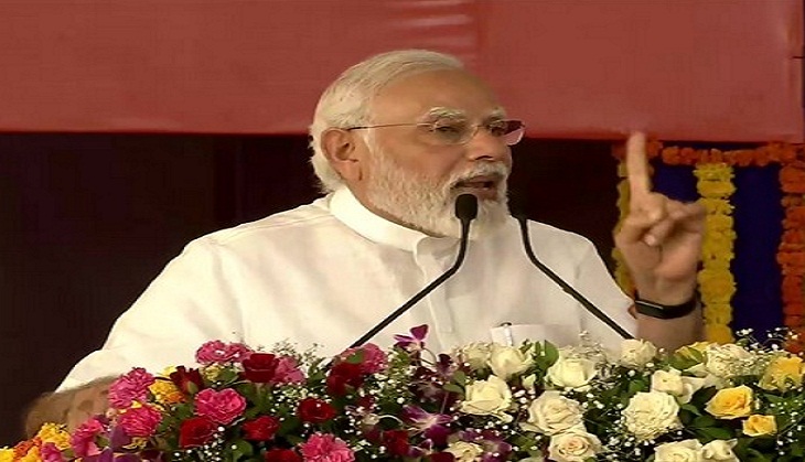 Gujarat: Building India of dreams of Bapu, Sardar Patel, says PM Modi on 8 years of NDA govt