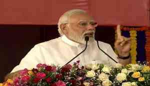 Gujarat: Building India of dreams of Bapu, Sardar Patel, says PM Modi on 8 years of NDA govt