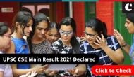 UPSC CSE Final Result 2021 Declared: Shruti Sharma bags AIR 1; check list of qualified aspirants