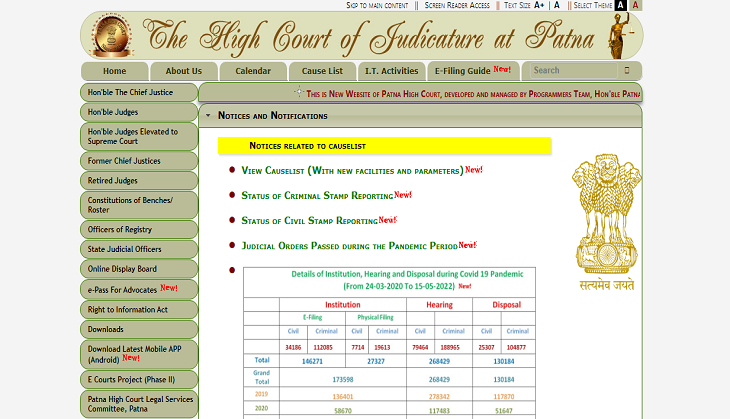 Patna High Court Recruitment 2022: Online form released for Law Assistant; know who can apply 