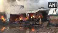 UP: Fire breaks out in godown in Ghaziabad