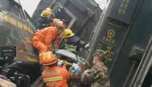 China: Driver killed, several injured as bullet train derails in Guizhou province