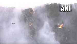 Delhi: Faced with breathing problems, locals demand permanent solution for Bhalswa landfill fires