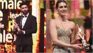 IIFA 2022 winners list: Vicky Kaushal, Kriti Sanon win big 