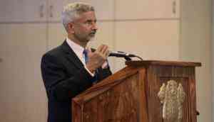 EAM S Jaishankar interacts with Indian community in Prague 