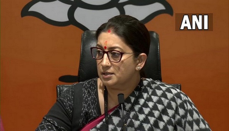 Smriti Irani attacks Delhi CM over ED's recovery from Satyendar Jain's residence, his aides